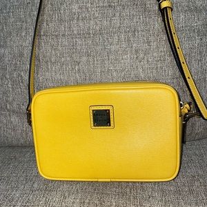Dooney & Bourke mustard crossover